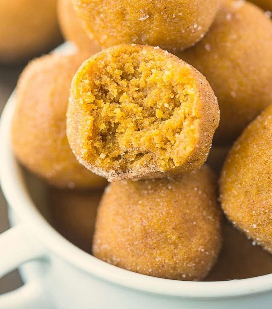 PHOTO: These no-bake pumpkin spice latte bites are Paleo, vegan and gluten free.