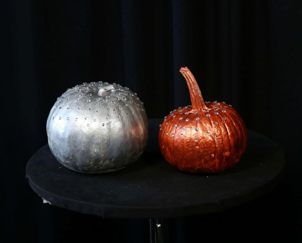 PHOTO: "Good Morning America" created simple glam pumpkins for the Halloween season.