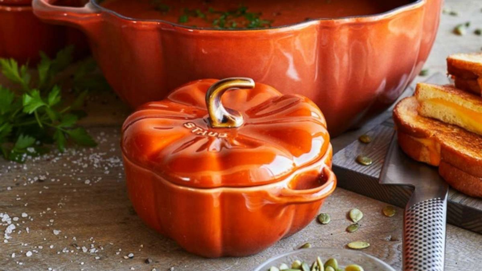 PHOTO: Sur La Table Staub Mini Pumpkin Cocotte