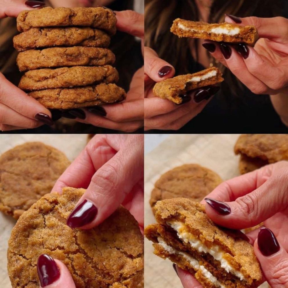 VIDEO: How to make the viral pumpkin cheesecake cookies