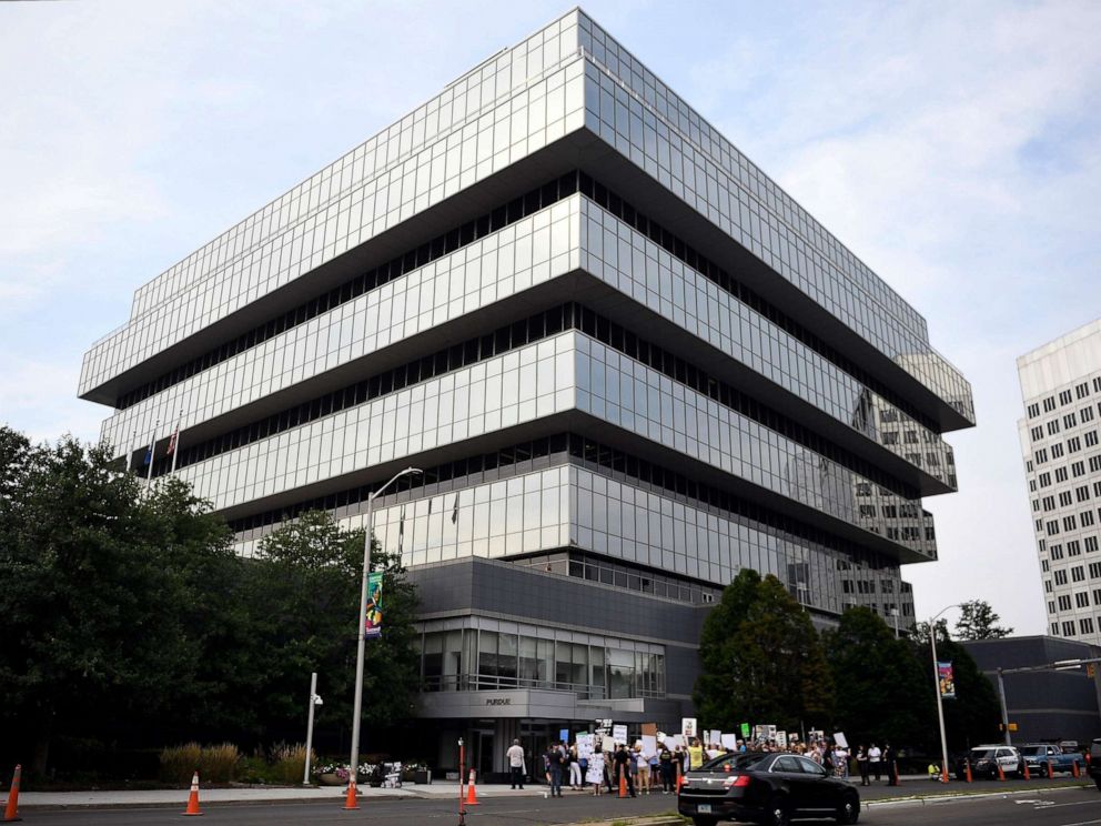 PHOTO: Purdue Pharma headquarters in Stamford, Conn.