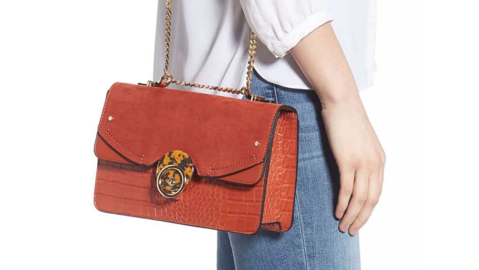 PHOTO: The TOPSHOP Spark Chain Shoulder Bag.