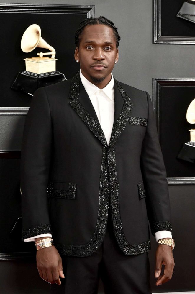 PHOTO: Pusha T attends the 61st annual Grammy awards at Staples Center, Feb. 10, 2019, in Los Angeles.