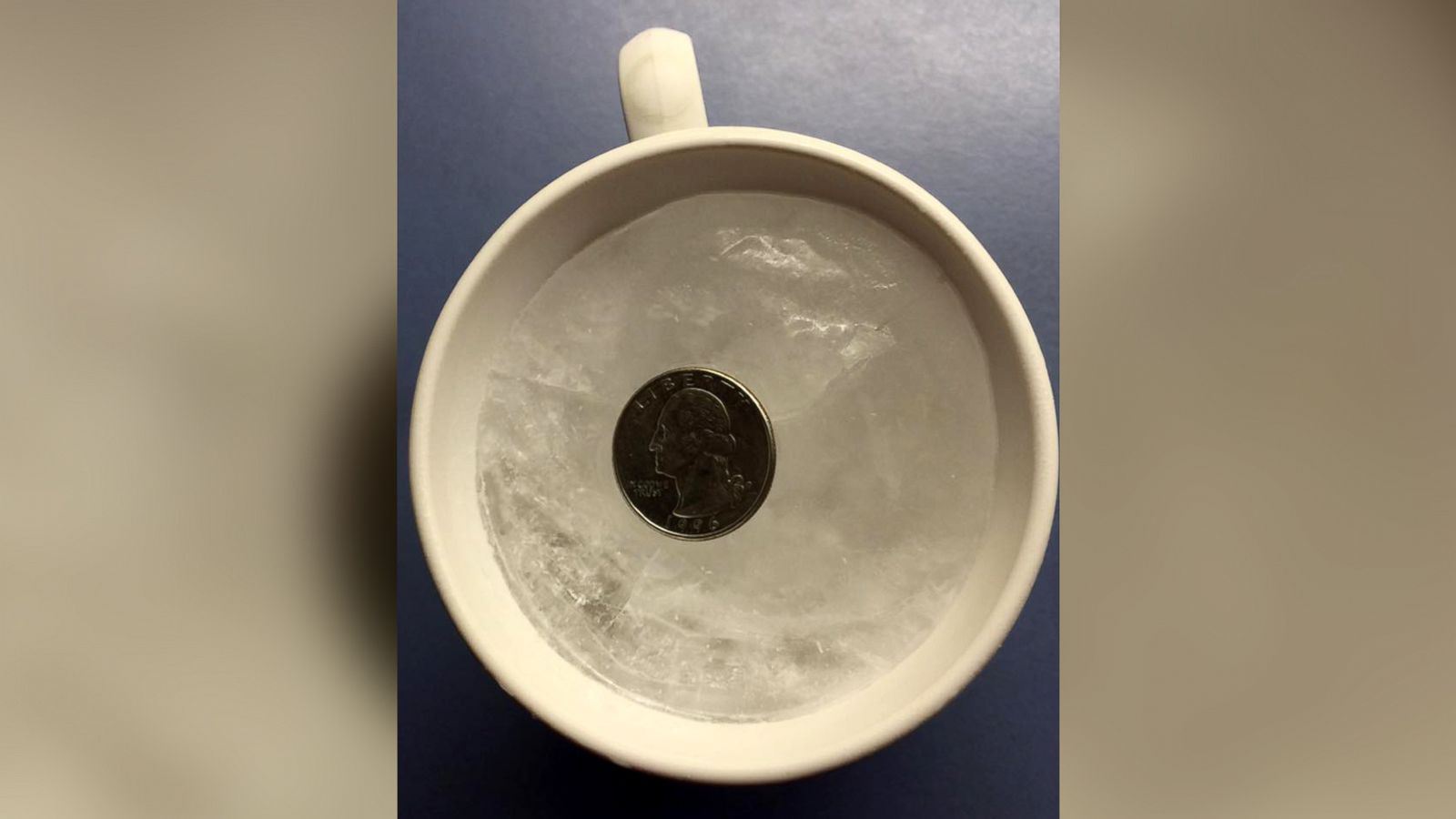 PHOTO: Experts are advising that people do not follow this viral coin hack in order to decide whether or not freezer food is fresh following a hurricane.