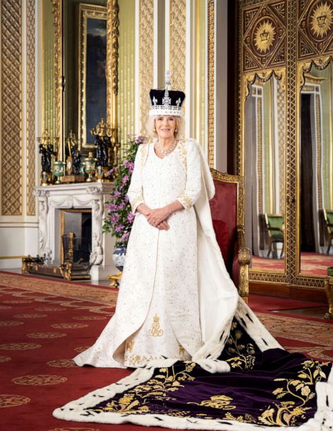 ABC7 News on X: With King Charles III crowned as the U.K.'s new king,  Camilla has been crowned as the Queen of England.   #kingcharlesIII #queencamilla #royalfamily  / X