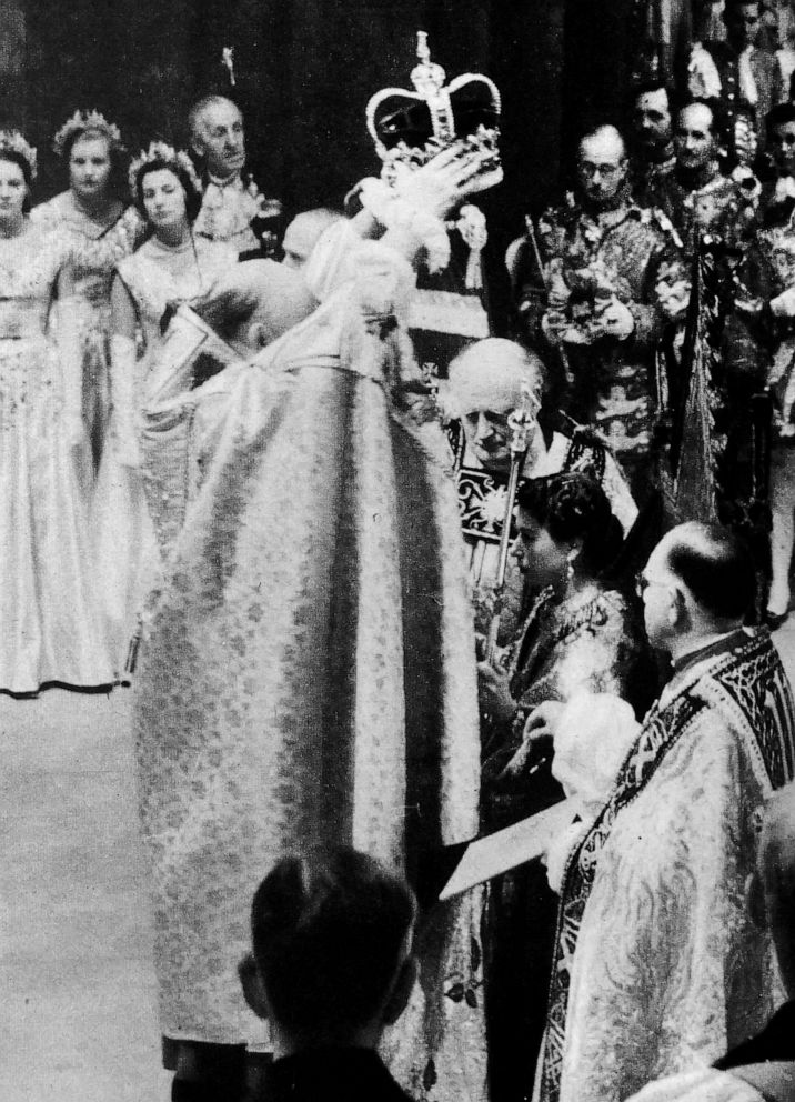 PHOTO: Queen Elizabeth II during her coronation, June 2, 1953, in London.