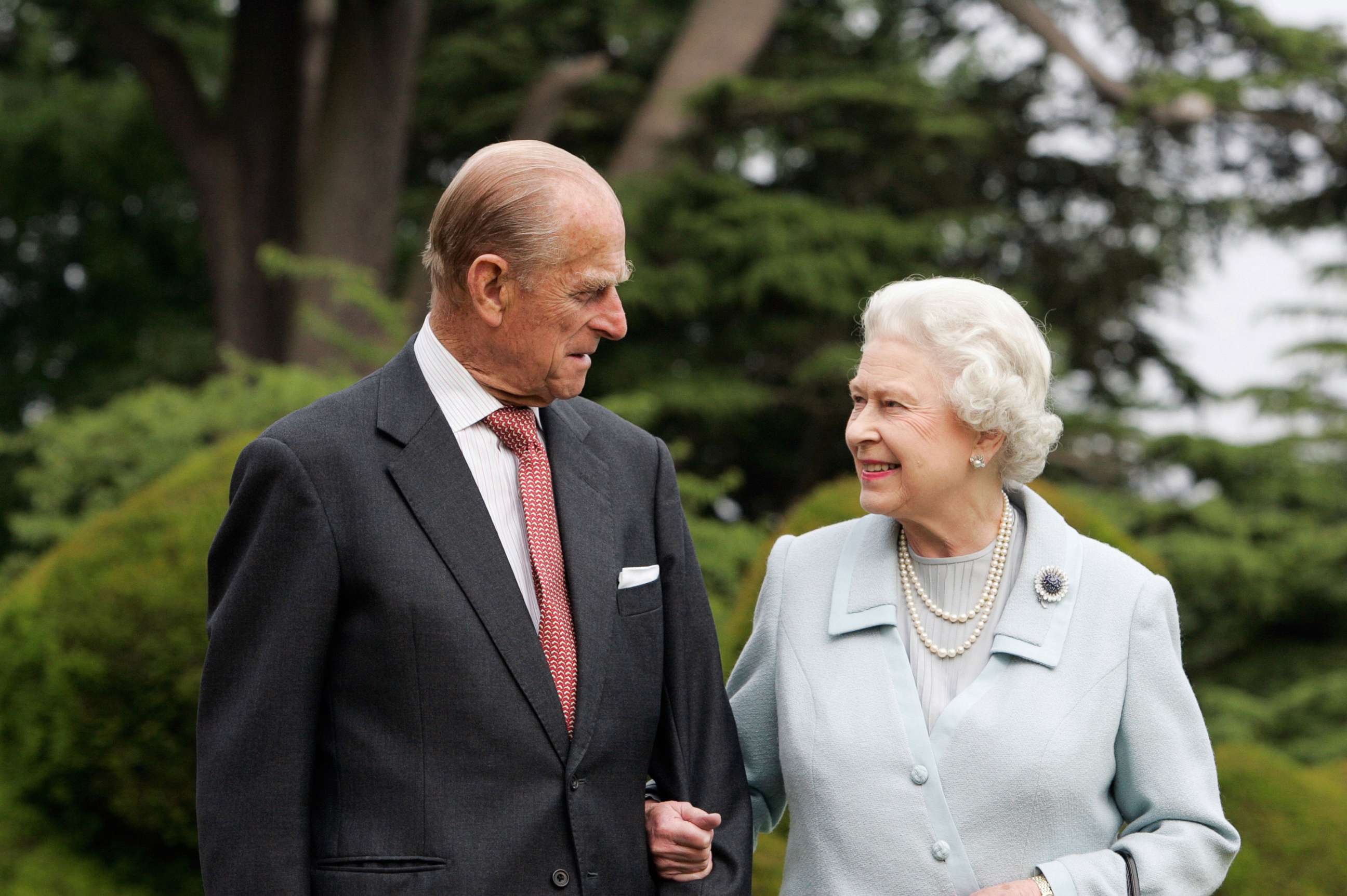 PHOTO: In this image, made available Nov. 18, 2007, Queen Elizabeth II and Prince Philip, The Duke of Edinburgh re-visit Broadlands, in Hampshire, England, to mark their Diamond Wedding Anniversary on Nov. 20.
