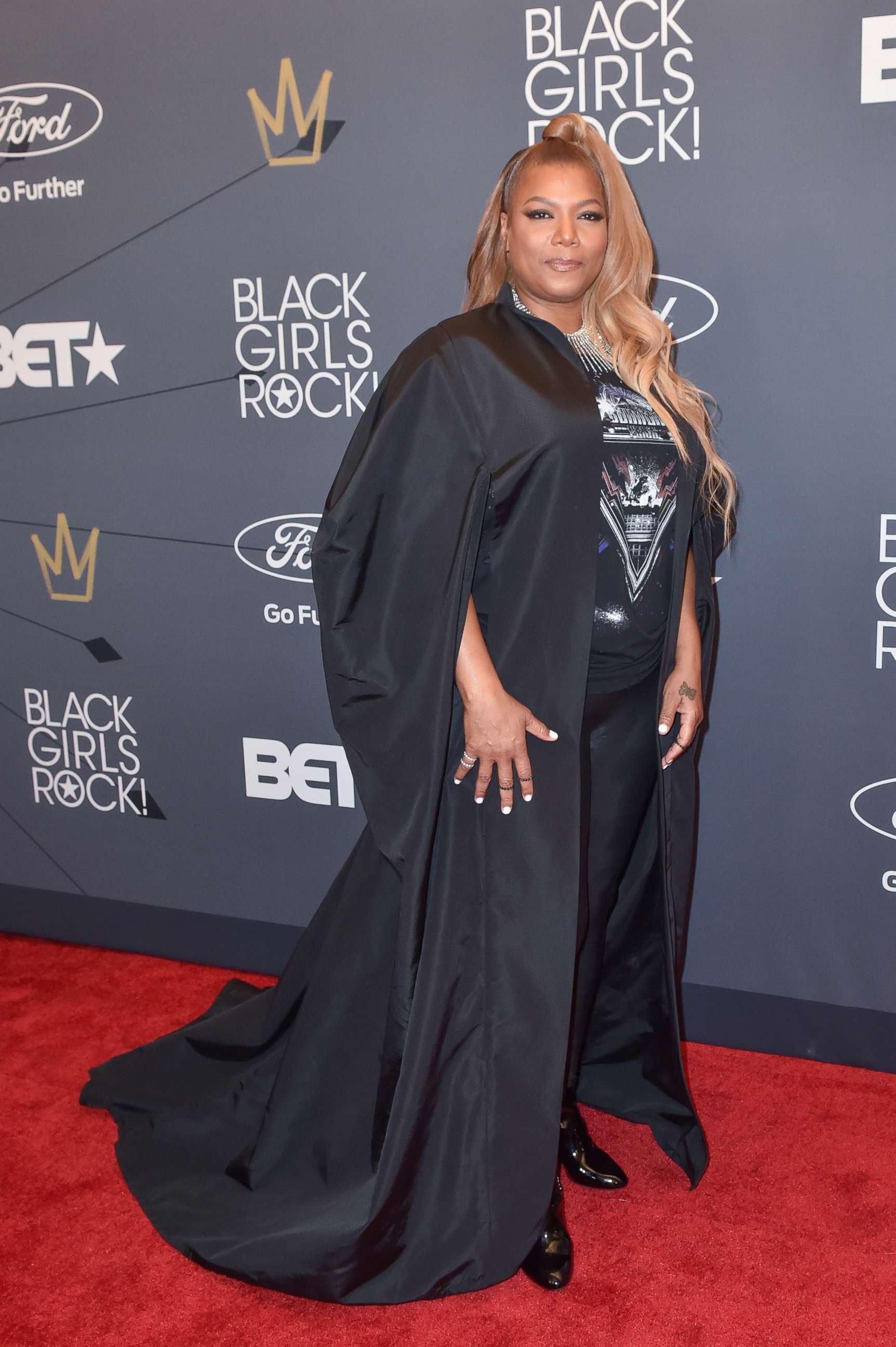 PHOTO: Singer/Actress Queen Latifah attends the Black Girls Rock! Red Carpet at the New Jersey Performing Arts Center, Aug. 26, 2018, in Newark, N.J.
