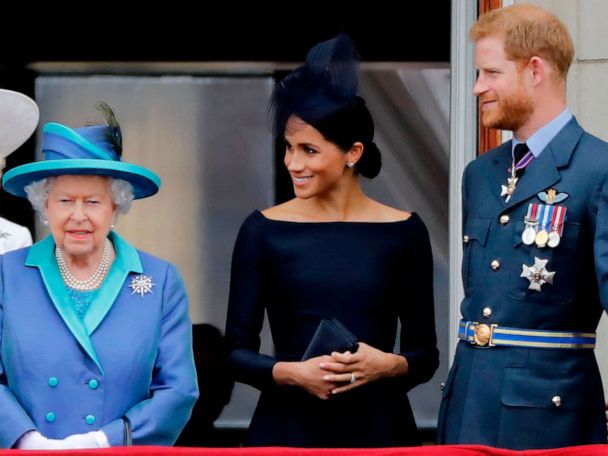 Queen Elizabeth announces 'period of transition' for Prince Harry and  Meghan after meeting at Sandringham - Good Morning America