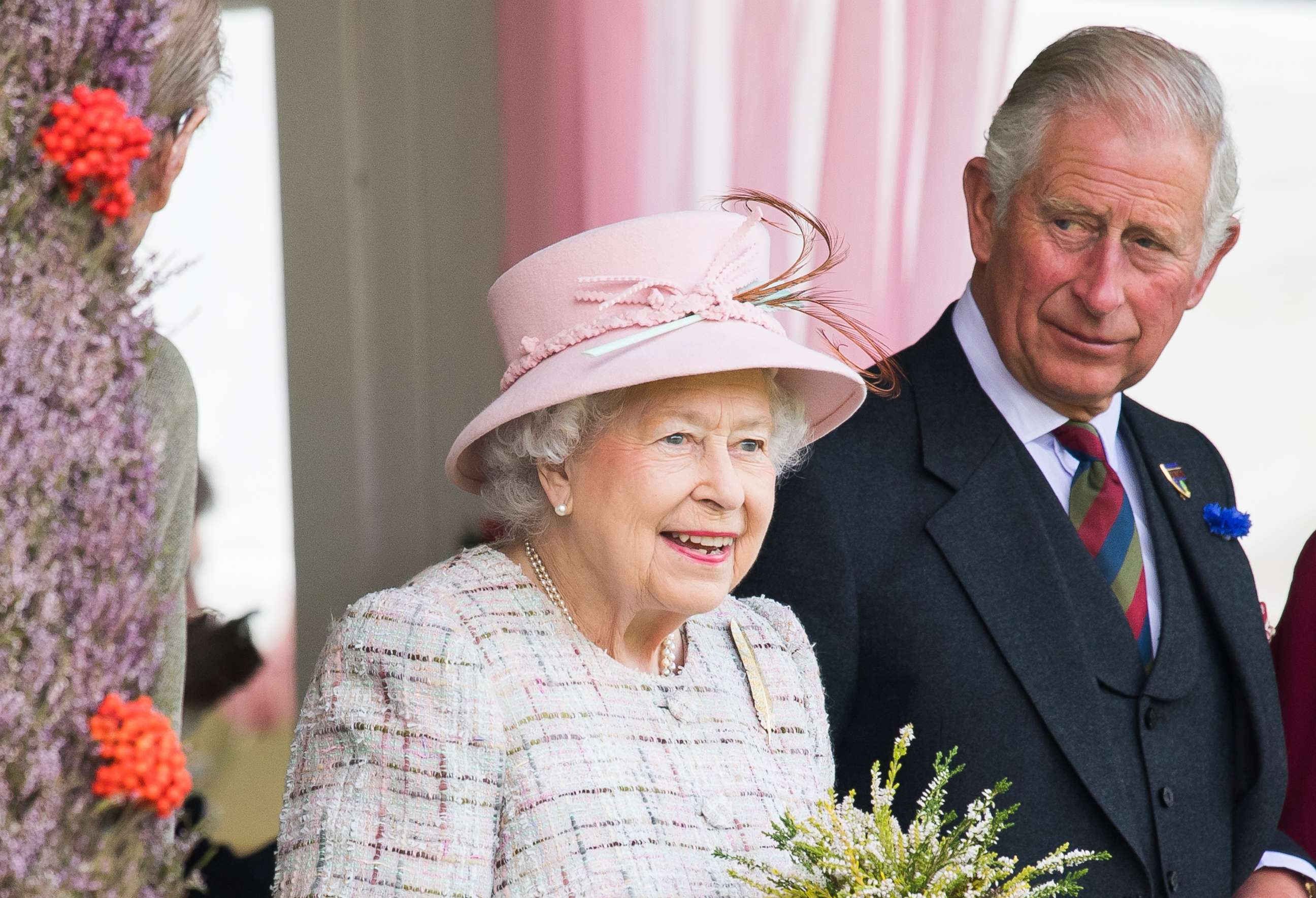 PHOTO: In this Sept. 2, 2017  file photo Queen Elizabeth II and Prince Charles, Prince of Wales attend the 2017 Braemar Highland Gathering at The Princess Royal and Duke of Fife Memorial Park, Braemar, Scotland.