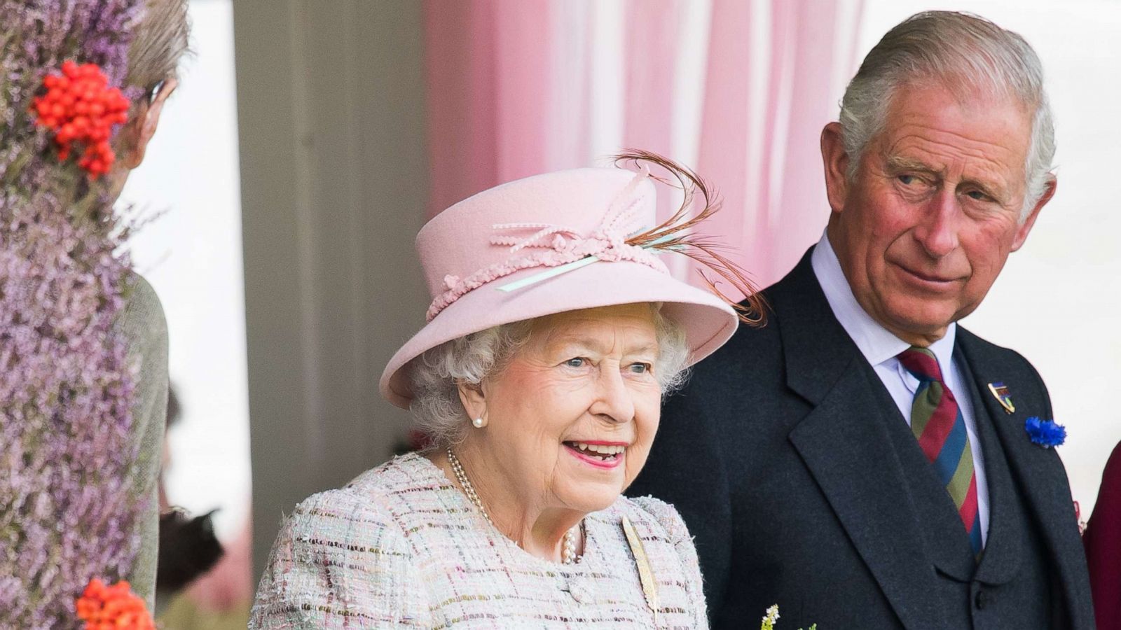 PHOTO: In this Sept. 2, 2017 file photo Queen Elizabeth II and Prince Charles, Prince of Wales attend the 2017 Braemar Highland Gathering at The Princess Royal and Duke of Fife Memorial Park, Braemar, Scotland.