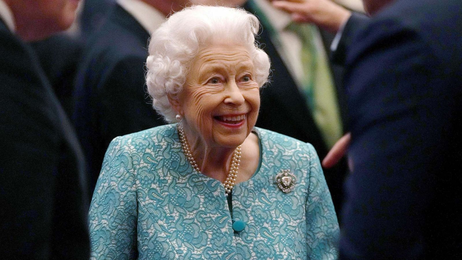 PHOTO: Britain's Queen Elizabeth at a reception for the Global Investment Summit in Windsor Castle, Windsor, Britain, Oct. 19, 2021.