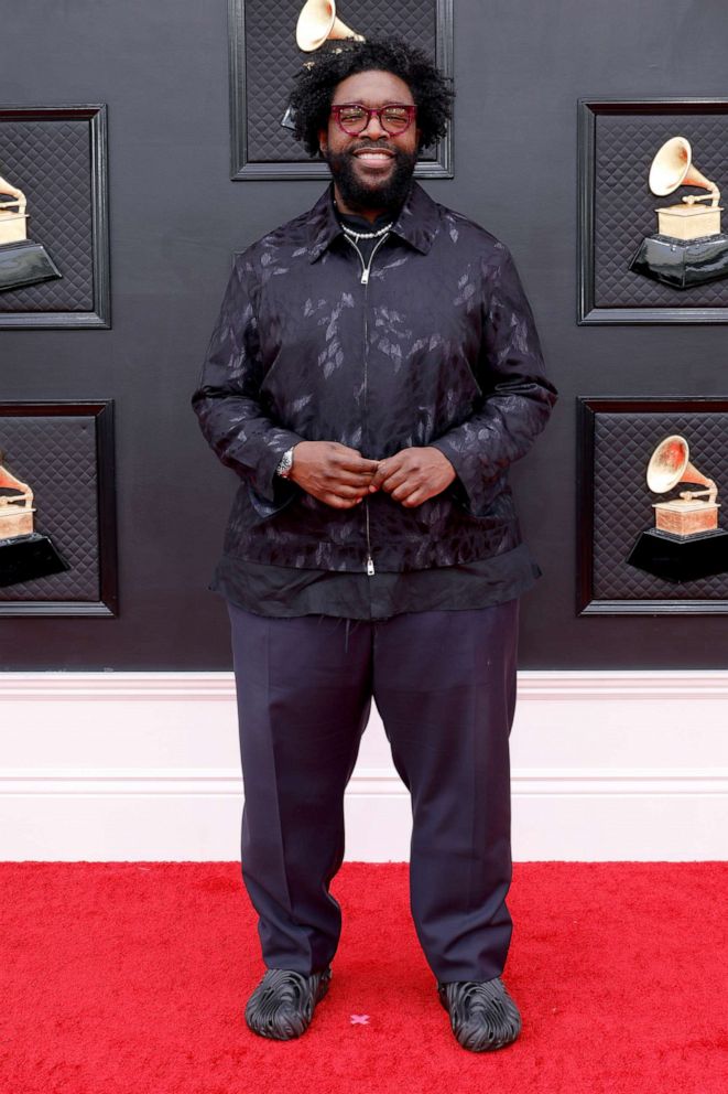 PHOTO: Questlove attends the 64th GRAMMY Awards at MGM Grand Garden Arena, April 3, 2022, in Las Vegas.