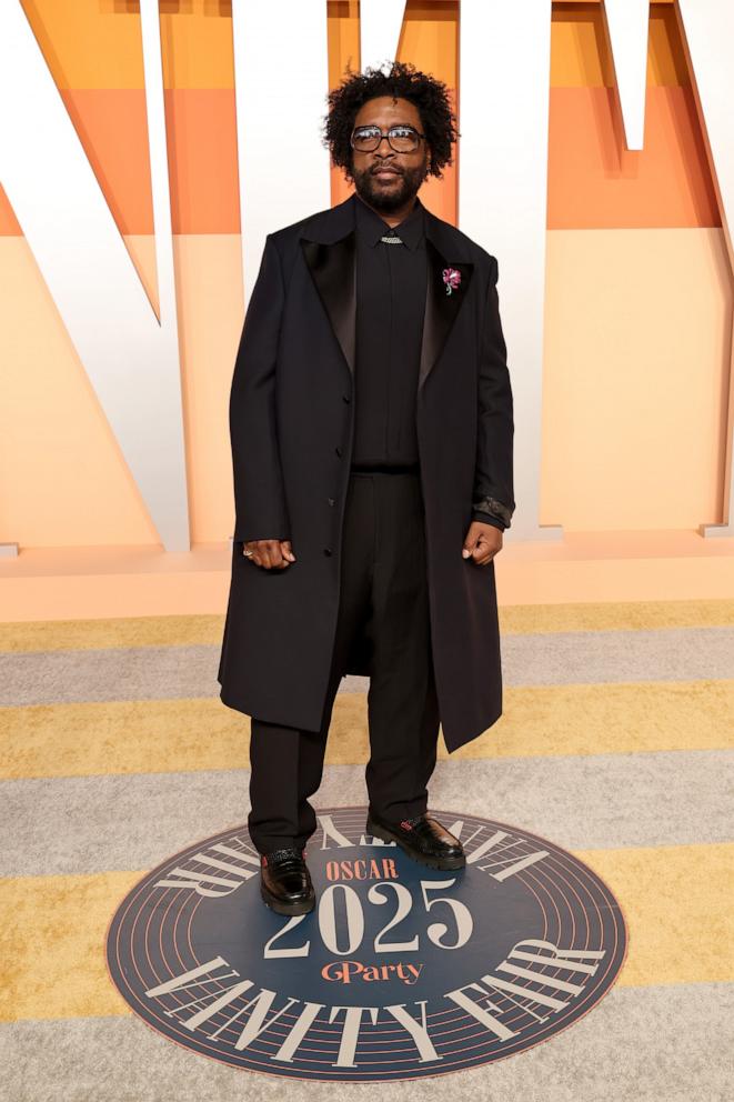 PHOTO: Questlove attends the 2025 Vanity Fair Oscar Party Hosted, Mar. 02, 2025, in Beverly Hills, Calif.