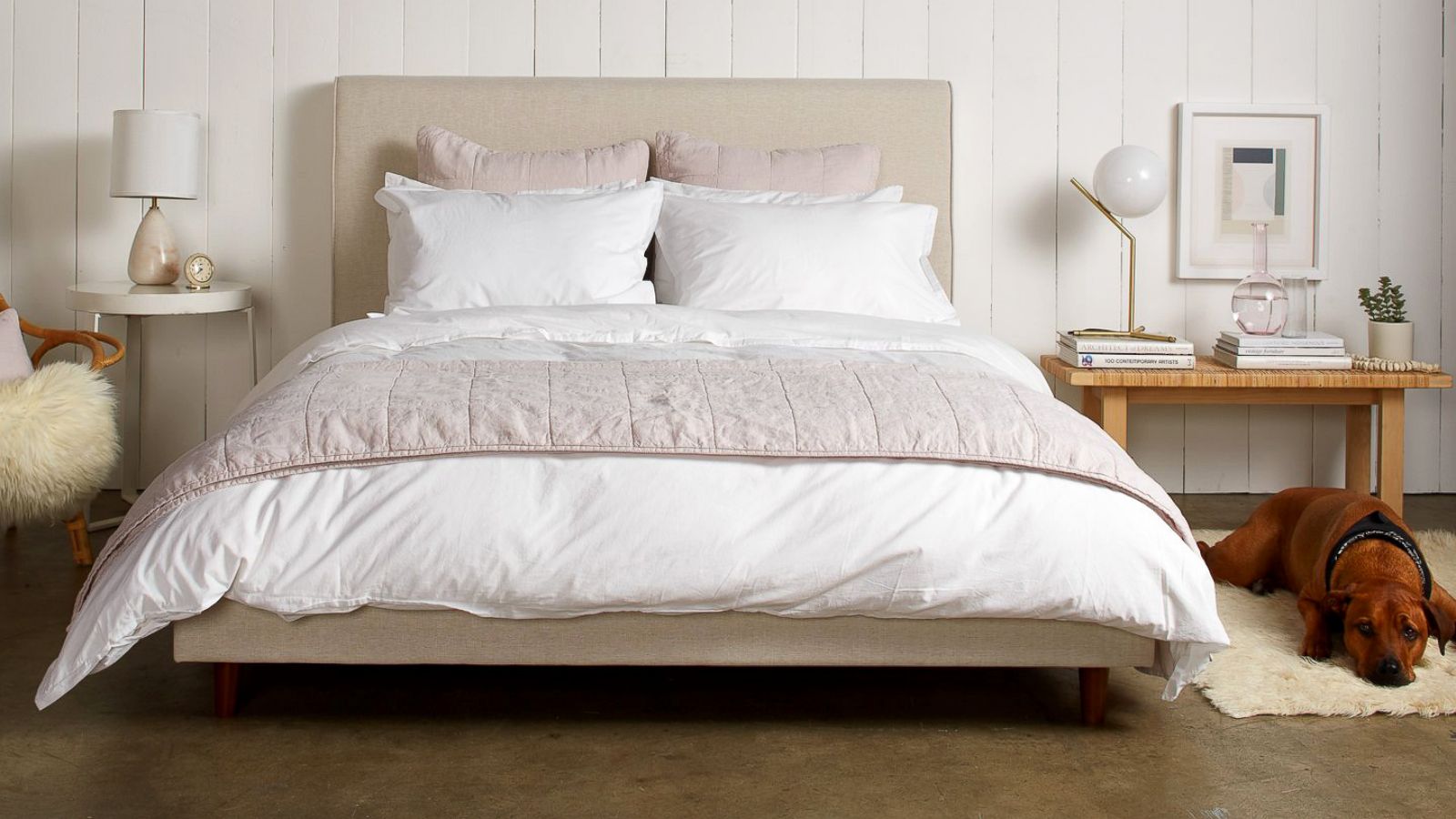 PHOTO: Parachute's quilt in the color blush is pictured here.