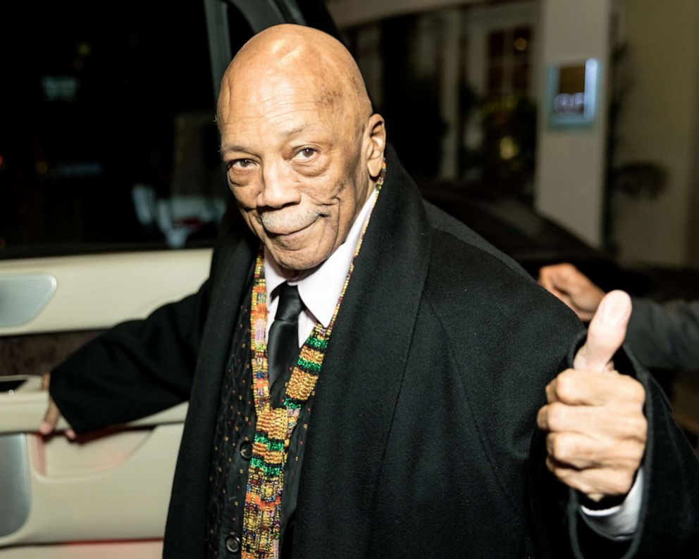 PHOTO: Quincy Jones attends Byron Allen's 4th annual Oscar Gala to Benefit Children's Hospital Los Angeles at the Beverly Wilshire, A Four Seasons Hotel, Feb. 9, 2020, in Los Angeles.
