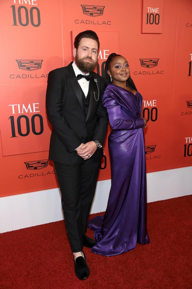 PHOTO: In this June 8, 2022, file photo, Kevin Jay Anik and Quinta Brunson attend the 2022 TIME100 Gala in New York.