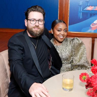 PHOTO: In this Oct. 24, 2023, file photo, Kevin Jay Anik and Quinta Brunson attend Neiman Marcus Creates the Magic Holiday Launch Event at Sunset Tower Hotel in Los Angeles.