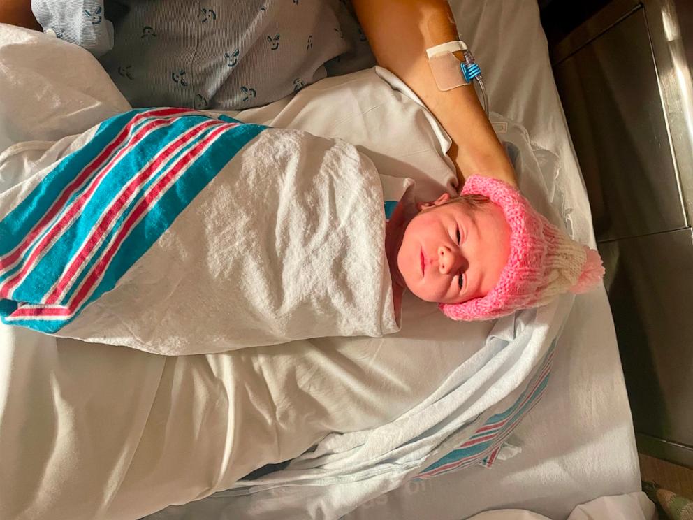 PHOTO: Madalena Kahana was born at 12:04 a.m. on Dec. 25, making her the first baby born at Kapi‘olani Medical Center for Women & Children on the holiday.
