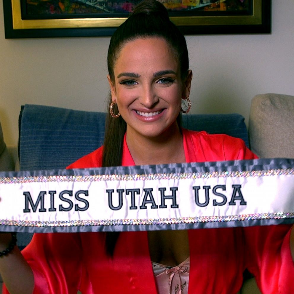 VIDEO: We got ready for Fashion Week with Miss USA's 1st openly bisexual contestant