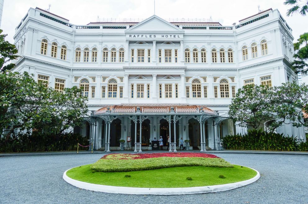 PHOTO: Raffles Hotel in Singapore is pictured in this undated stock photo.