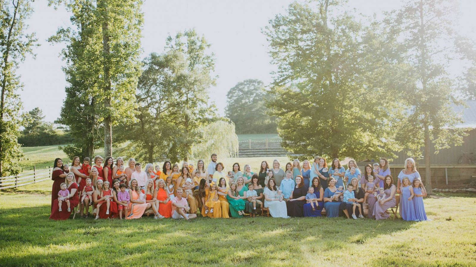 PHOTO: A group of 40 women who experienced miscarriages, gathered with their children for a photo shoot July 21, in Alabama to spread hope to other parents who went through the loss of a pregnancy.