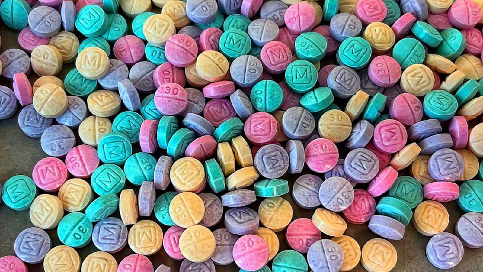 Officials warn about candy-lookalike 'rainbow' fentanyl ahead of Halloween  - Good Morning America