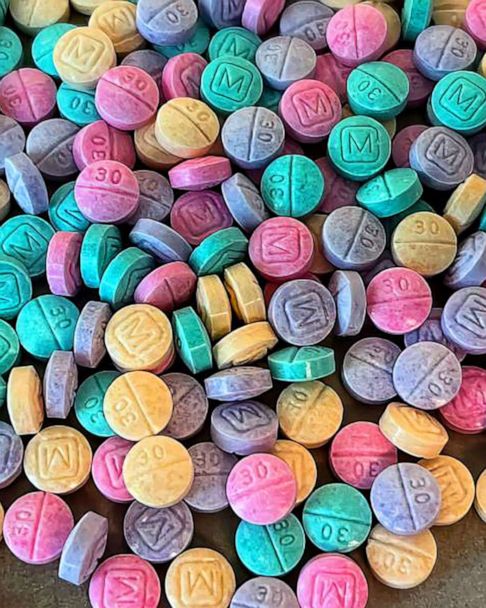 Rainbow fentanyl that looks like candy in West Virginia