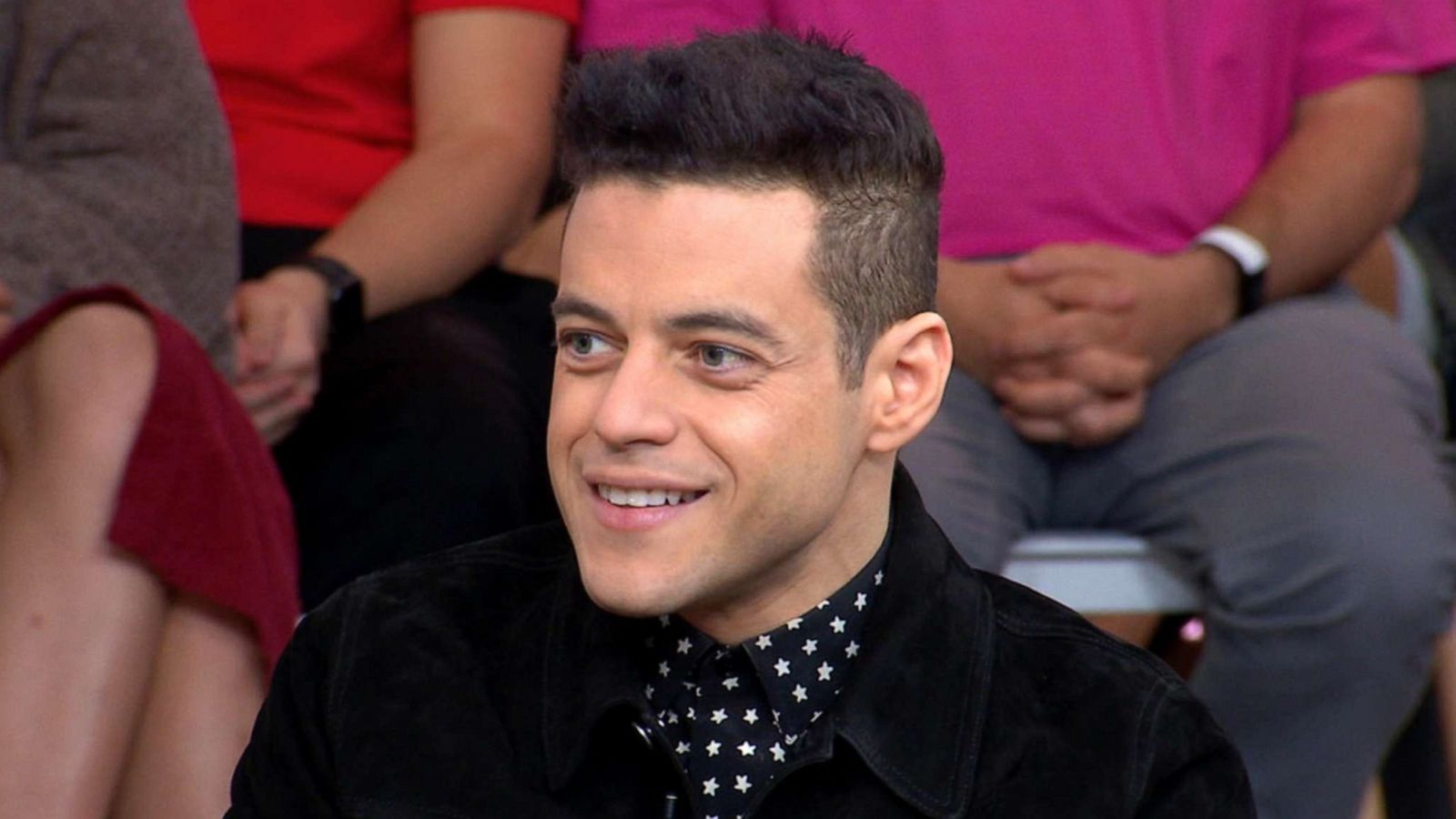 PHOTO: Rami Malek appears on "Good Morning America," April, 25, 2019.