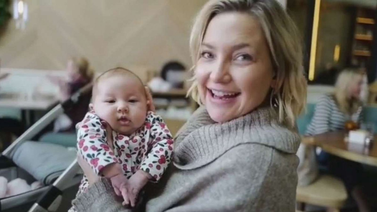 PHOTO: In a still from a video Kate Hudson posted to her Instagram account, she is holding her daughter Rani Rose.