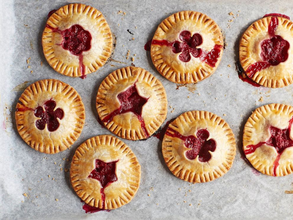 PHOTO: Homemade hand pies made with fresh Driscolls raspberries.
