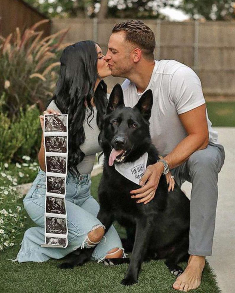 PHOTO: Raven Gates Gottschalk and Adam Gottschalk are pictured in a image posted to to Raven Gates Gottschalk's Instagram account to announce the couple is expecting a baby.