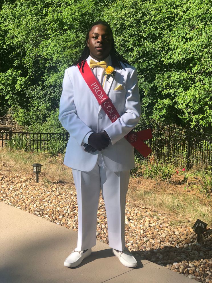 PHOTO: Rawlin Tate Jr., 18, is the first African American male to hold the title of valedictorian at Woodland High School in Stockbridge, Ga.