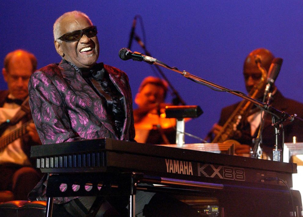 PHOTO: Ray Charles performs in Hollywood, Calif., May 23, 2003.