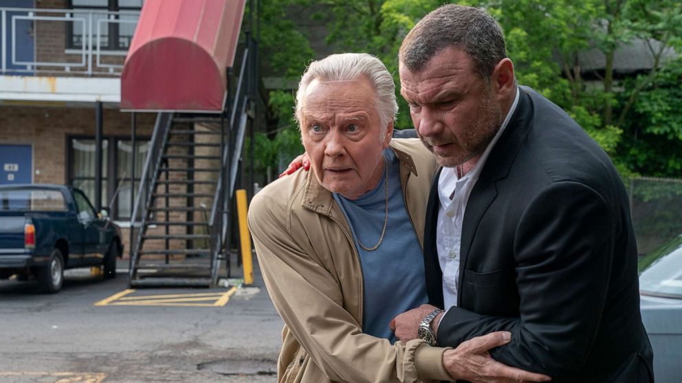 PHOTO: Jon Voight as Mickey Donovan and Liev Schreiber as Ray in "Ray Donovan: The Movie."