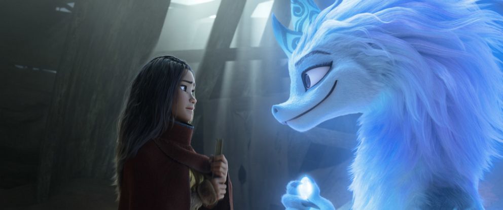PHOTO: Raya seeks the help of the legendary dragon Sisu. “Raya and the Last Dragon” takes us on an exciting, epic journey to the fantasy world of Kumandra, where humans and dragons lived together long ago in harmony.