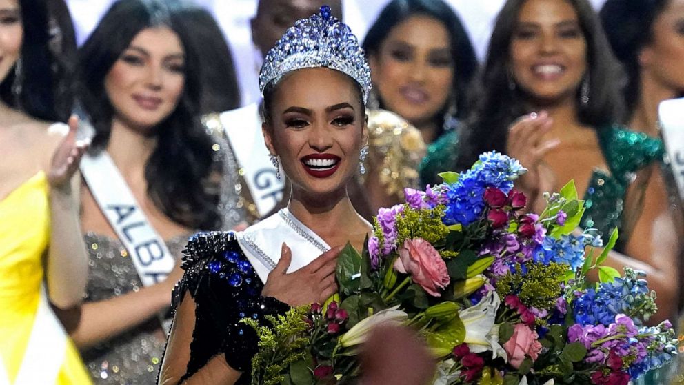 VIDEO: R'Bonney Gabriel talks historic win in Miss Universe 2023