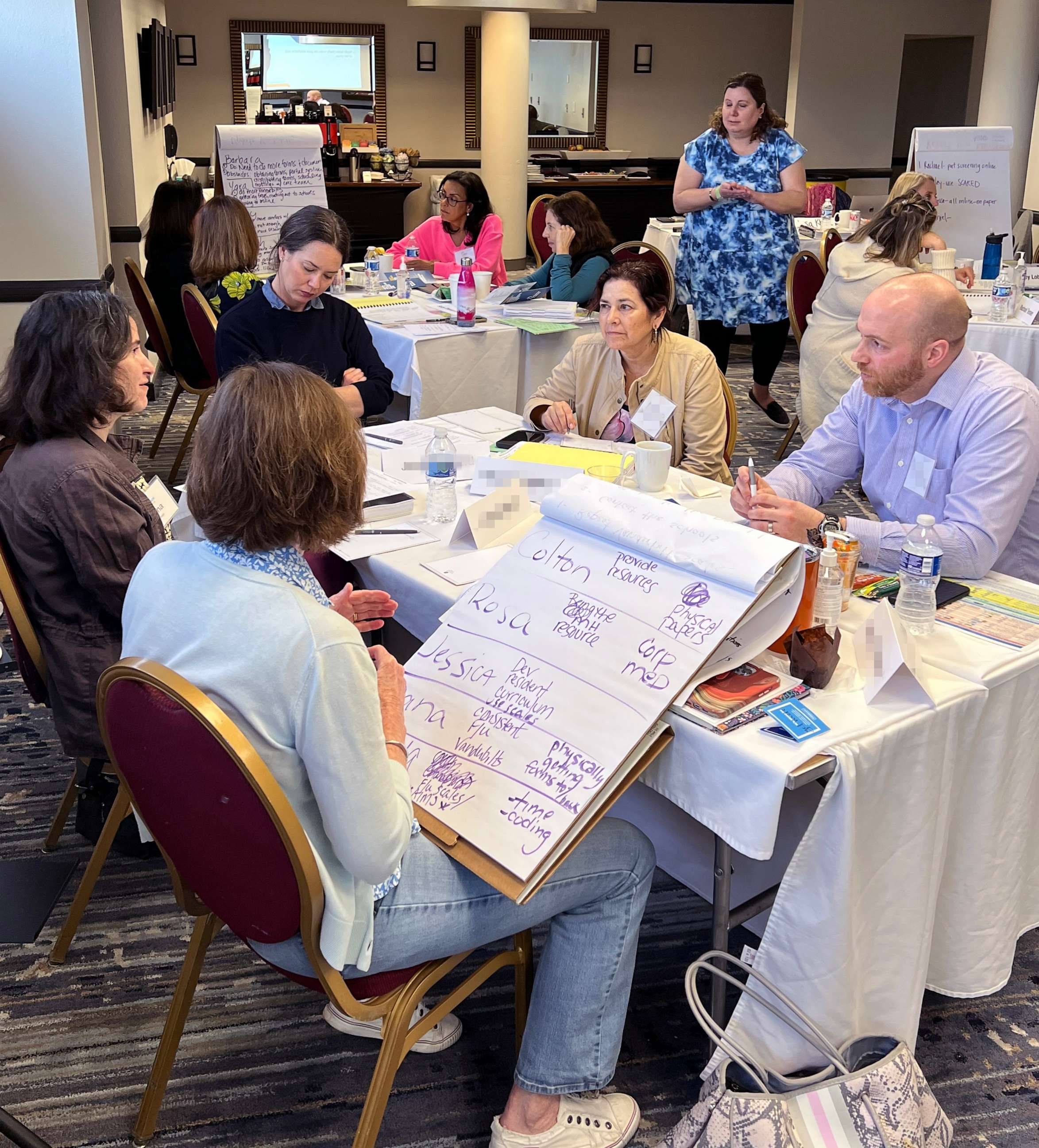 PHOTO: Medical providers are trained to provide mental health care for children at a REACH Institute training.