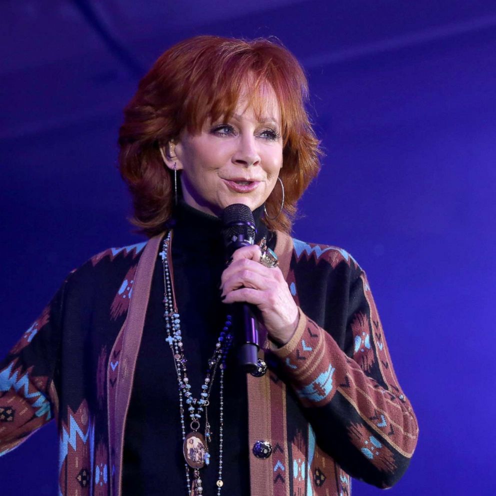 PHOTO: In this Feb. 26, 2012, file photo, Reba McEntire performs on stage during the International Festival Of Country Music at Wembley Arena in London.