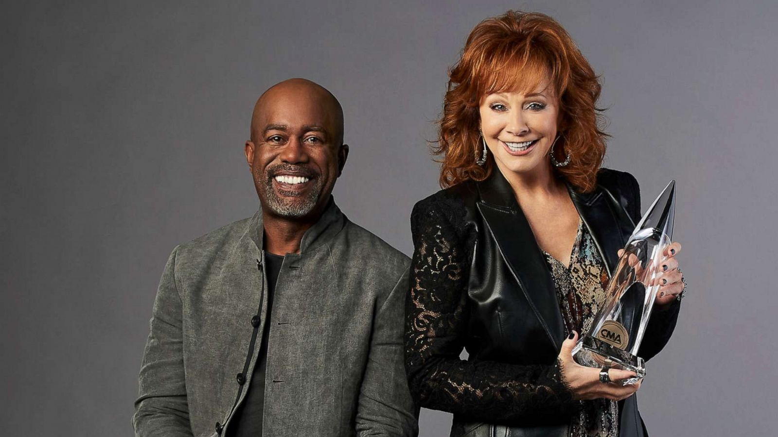 PHOTO: "The 54th Annual CMA Awards" will be hosted by Reba McEntire and Darius Rucker, Nov. 11, 2020, on ABC.