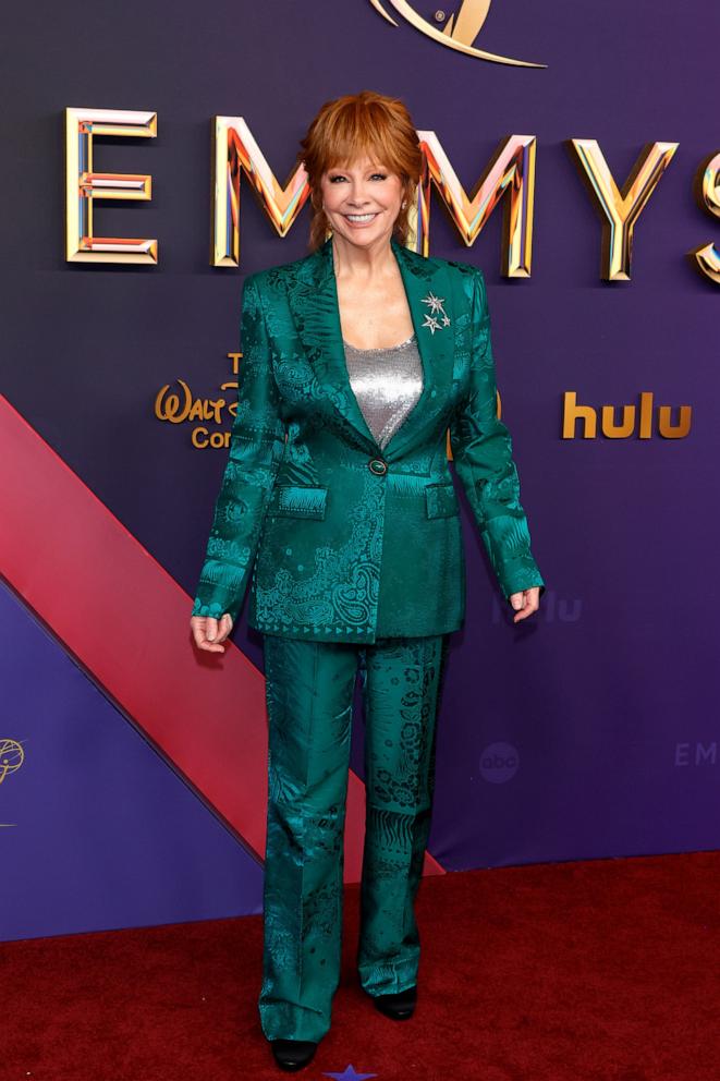 PHOTO: Reba McEntire attends the 76th Primetime Emmy Awards, Sept. 15, 2024, in Los Angeles.