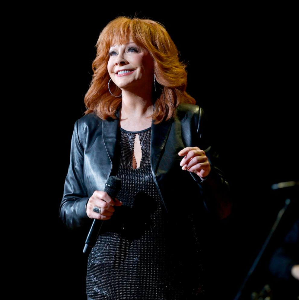 PHOTO: In this Feb. 26, 2012, file photo, Reba McEntire performs on stage during the International Festival Of Country Music at Wembley Arena in London.