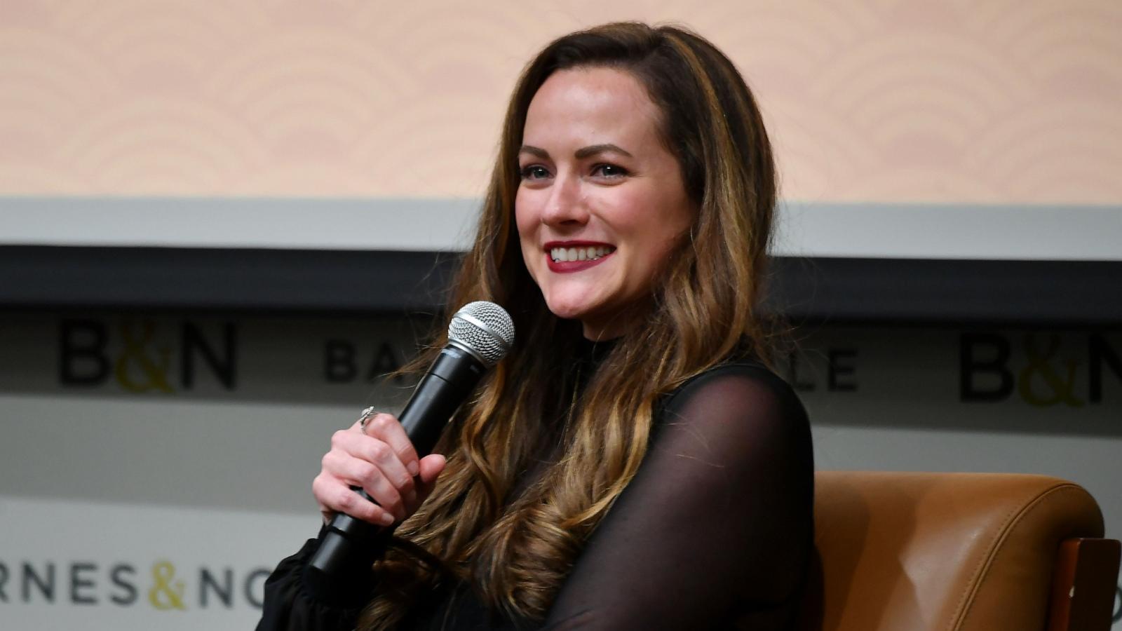 PHOTO: Rebecca Ross Celebrates 'Ruthless Vows' with Chloe Gong at Barnes & Noble Union Square, New York, Jan. 3, 2024.