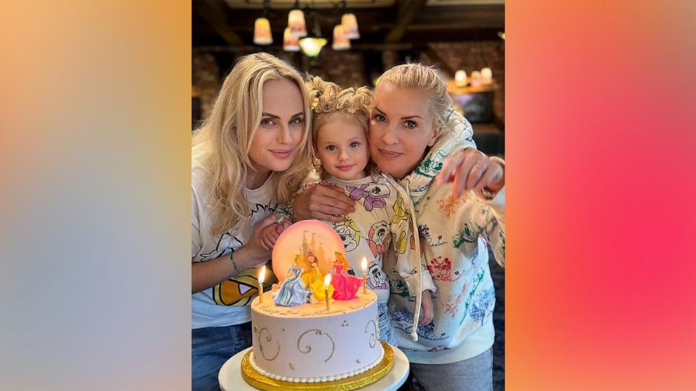 PHOTO: Rebel Wilson, daughter Royce and wife Ramona Agruma in a photo Wilson shared to Instagram on Nov. 11, 2024.