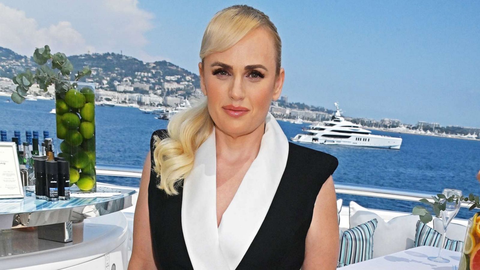 PHOTO: Rebel Wilson attends a party to celebrate the launch of Rebel's forthcoming film and directorial debut "The Deb" during the 76th Cannes Film Festival on May 24, 2023 in Cannes, France.