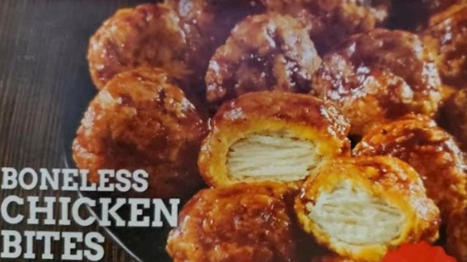 PHOTO: Approximately 26,550 pounds of TGI Fridays boneless chicken bites products have been recalled due to potential contamination with extraneous materials.