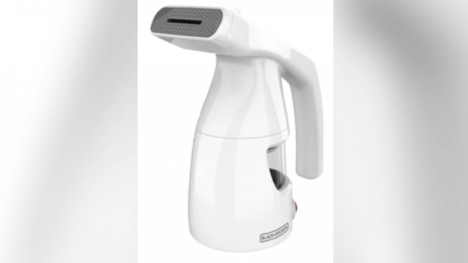 PHOTO: Black+Decker garment steamers are being recalled due to a burn hazard.