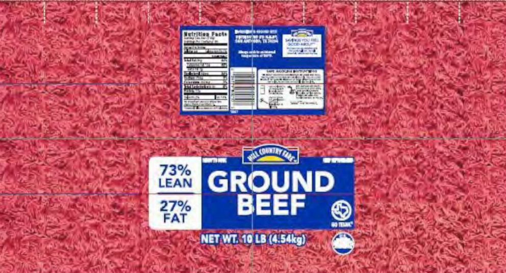 PHOTO: Tyson Fresh Meats is recalling approximately 93,697 pounds of raw ground beef products that may be contaminated, the USDA announced on Nov. 16, 2022.