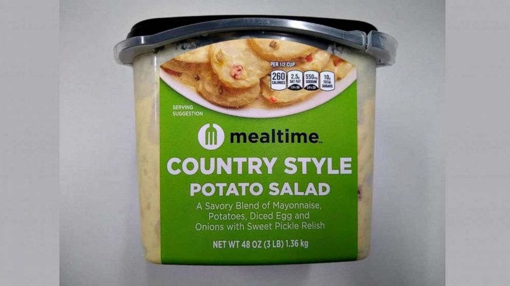 Hy-Vee, Inc. is carrying out a voluntarily recall of all varieties and all sizes of its Hy-Vee Potato Salad and Mealtime Potato Salad.