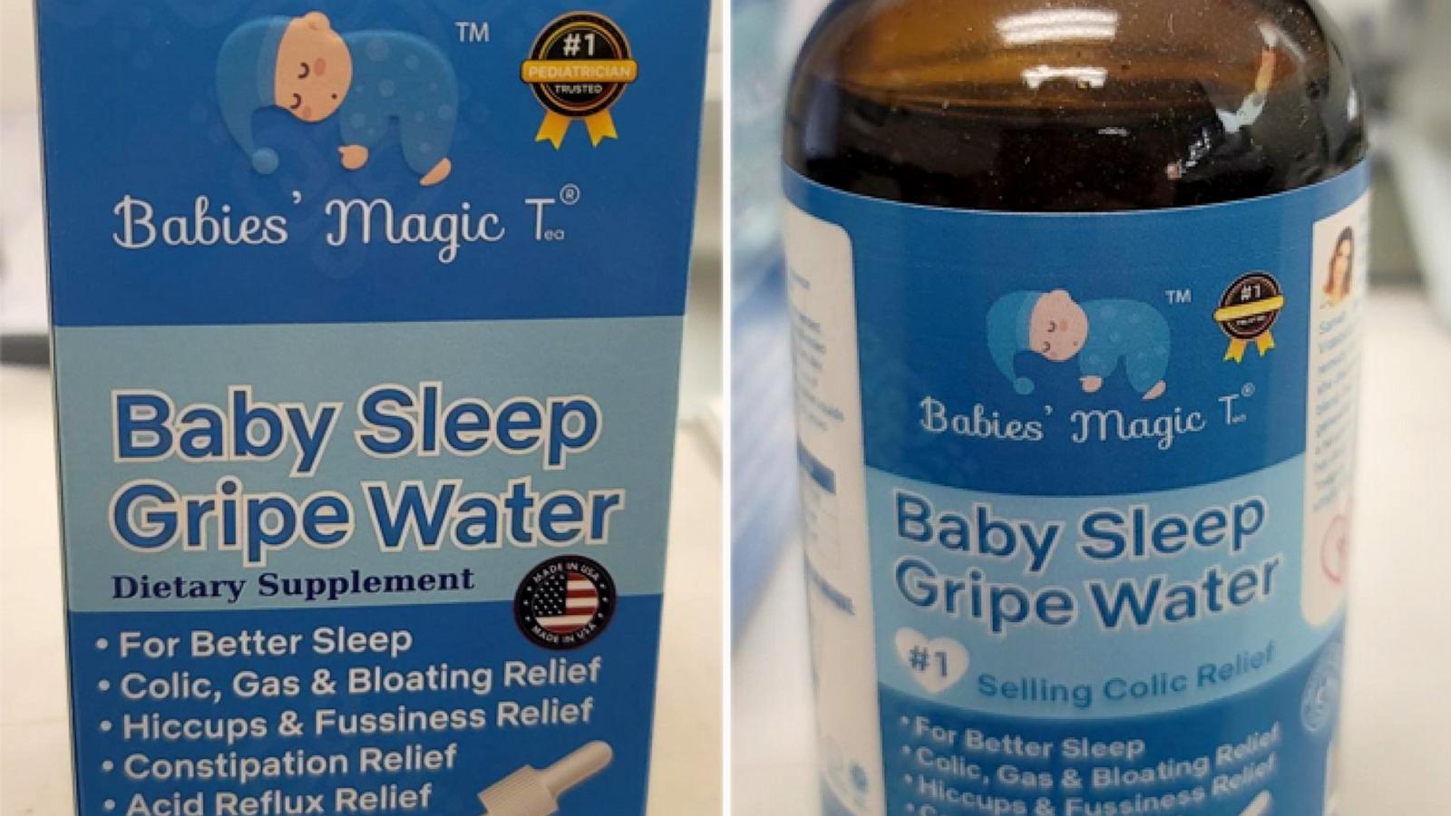 PHOTO: Pacific Health Sciences is voluntarily recalling its dietary supplement Babies' Magic Tea's Baby Sleep Gripe Water due to alcohol content.